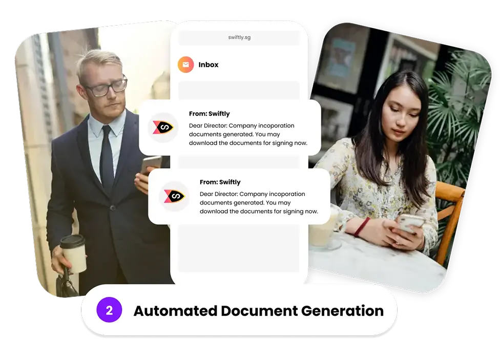 Desktop View Corporate Company Inbox